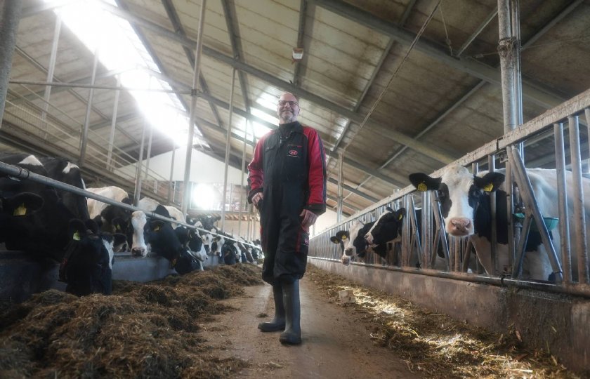 Melkveehouder Ad van den Berg investeerde in een Lely Sphere.